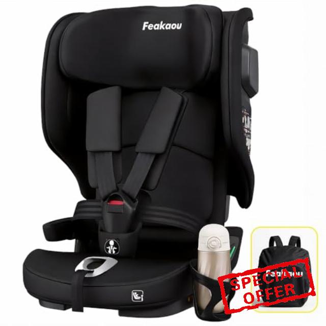Toddler Car Seat - Travel Foldable Isofix Baby Car Seat