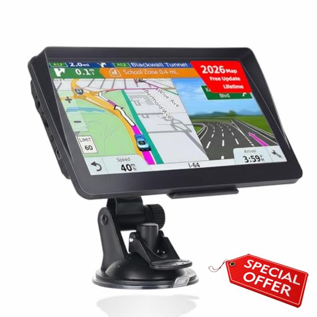 7 Inch Sat Nav for Car