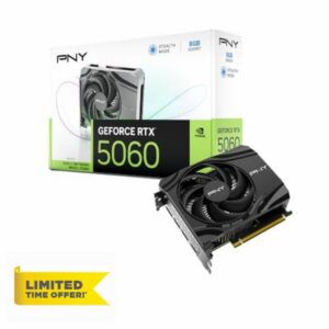 PNY GEFORCE RTX™ 5060 8GB Single Fan DLSS 4