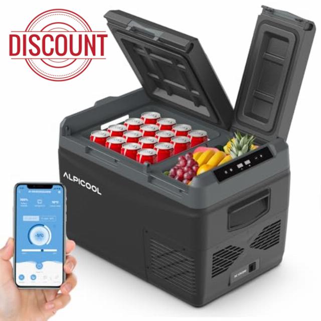 Alpicool KLS38 31L Compressor Car Fridge with APP Control