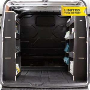 Van Racking & Shelving for VW Volkswagen Transporter T7 LWB (L2) 2025+ Heavy Duty HEXABOARD Van Storage System - Tool Storage Shelves & Work Van Organisation - Complete Se