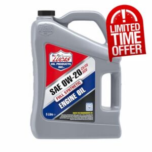Lucas Oil Synthetic 0W-20 C5/C6 ECO Engine Oil - 5 Litre