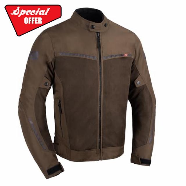 Oxford Men's Arizona 2.0 Air Jacket TM2610 | Mesh Textile Motorcycle Protectio