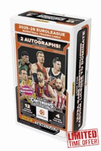 2025-26 Panini Contenders EuroLeague Basketball Hobby Box
