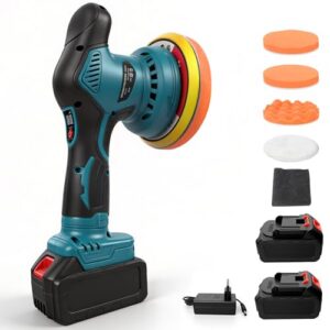 Car Polishing Machine with 2X 21V 2.0Ah Batteries