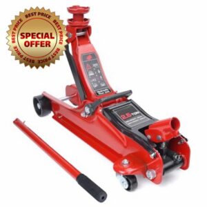 HYCHIKA Hydraulic Trolley Jack Hydraulic 2.5T Trolley Jack with Hydraulic Piston Quick Lift Pump