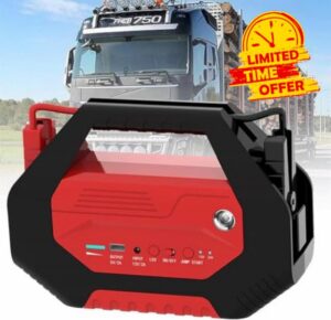 Portable Jump Starter 12V/24V - Multi-Functional