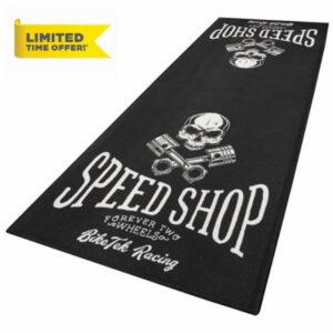 BikeTek Series 7 Motorcycle Workshop Pit Garage Mat Speed Shop 190 x 80 cm