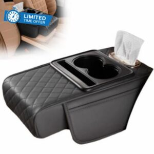 Multifunctional PU Leather Car Armrest Box Mat