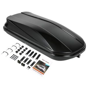 800L Capacity -The biggest Hard Roof Cargo Carrier with Security Keys & Dual Side Opening