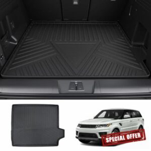 Cargo Liner Compatible with 2014-2022 Range Rover Sport Trunk Mat Cargo Mat TPE Durable Waterproof 2021 Range Rover Sport Accessories