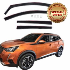 J&J AUTOMOTIVE | Wind Deflectors Compatible with 2008 2020-up 4pcs