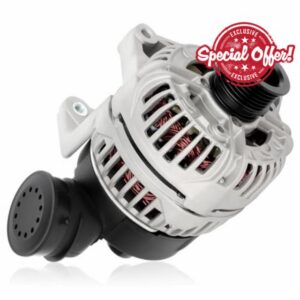Farrme 13882 Car Alternators Fit for BMW-E46 E36 Series 320 325 330 525 530 X5 Z3 1997-2006 L6 2.2L 2.5L 2.8L 3.0L Automotive Replacement Alternators 12311432980