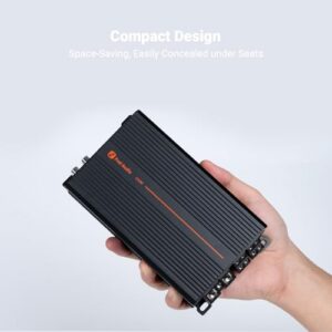 88% Efficiency 100W x 4 @ 4Ω/320W Bridged
