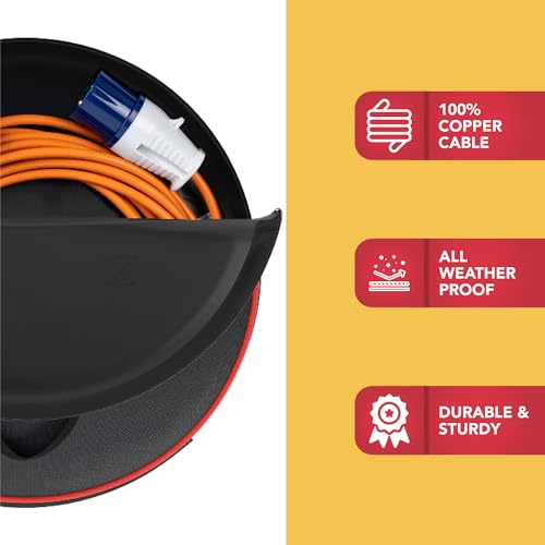 16Amp to 13Amp Adapter Fly Lead (35cm