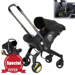 Baby Car Seat & Pushchair & Baby Carrier 3-in-1 Design