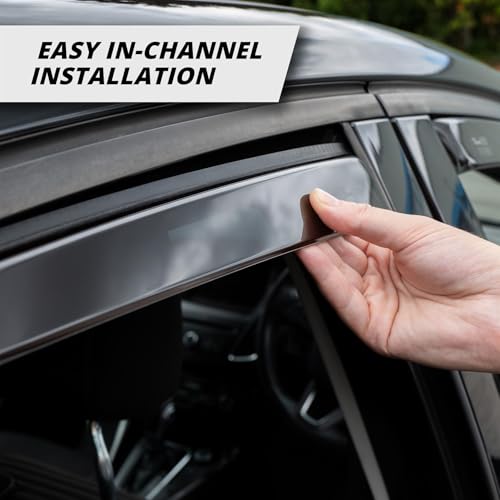 Accessories Smoked UV & Scratch Resistant Acrylic In-Channel Fitting Air Ventilatio