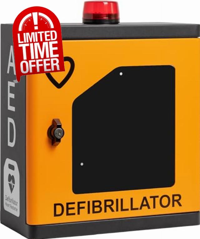 HypaGuard Indoor AED Cabinet