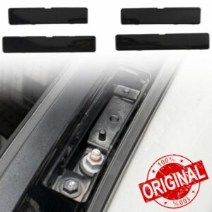 4pcs Toyota RAV4 XA50 2019-2024 Plastic Roof Rail Rack End Cover Shell Replacement Car Accessories