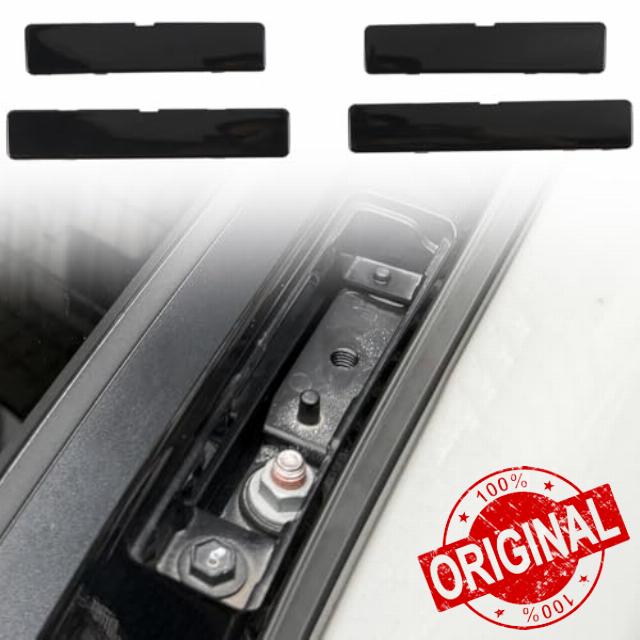 4pcs Toyota RAV4 XA50 2019-2024 Plastic Roof Rail Rack End Cover Shell Replacement Car Accessories