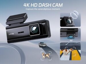 4K dash cam with Parking Monitor