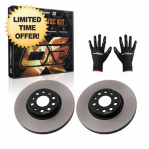 maXpeedingrods 2x Brake Discs Ø265.8mm for DS Berlingo C2 C3 C4 C5 206 207 208 2008 Brake Disc Set 4246W1 4246W7