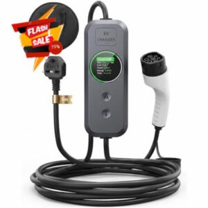 EV Charger Cable Type 2 to 3 Pin Plug