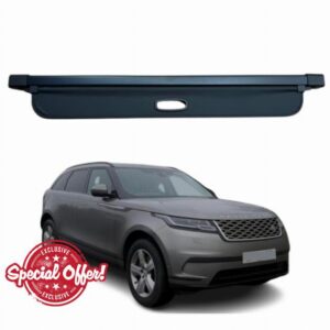 Car Parcel Shelf - Compatible with Range Rover Velar 2017-2025 L560 | Retractable Sturdy Boot Cover for Extra Storage | Space Saving Car Accessories | Black | TCC Parcel Shelf Direc