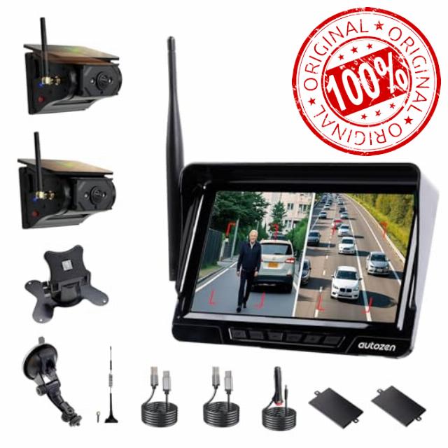 Solar Wireless Reversing Camera for Car