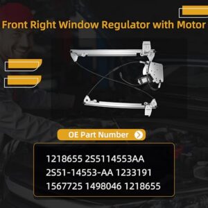 Front Right Electric Window Regulator #2S5114553AA