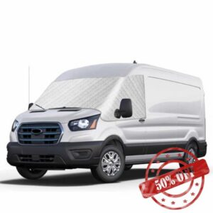 Front Window Sunshade for Ford Transit MK8 MK9 2014-2026
