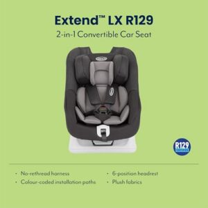 Rearward Facing for Longer from Birth to Approx. 4 Years (40-105cm). Forward Facing from 15 Months to Approx. 4 Years (76-105cm)