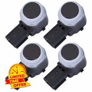 4Pcs Front and Rear PDC Parking Sensors for Ford Ranger T6 Facelift 2015-2022 PDC Parking Backup Reverse Assist Aid Sensor Replaces 1861365 1899672 EM2T15K859AA 2018772 5300014 5305181