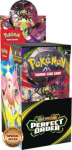Pokémon TCG: Mega Evolution—Perfect Order Booster Display (18 Booster Packs)