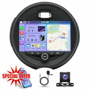 4G+64G Android 14 Car Stereo for BWM Mini Cooper F54 F55 F56 F60 2015-2019 with Wireless CarPlay Android Auto