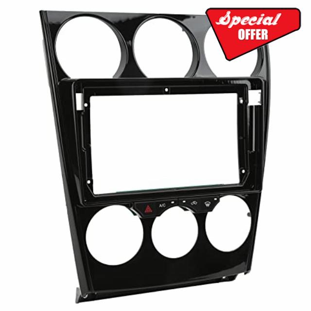 2DIN Car Stereo Radio Fascia Frame Fit for Mazda 6 2004‑2016 9in