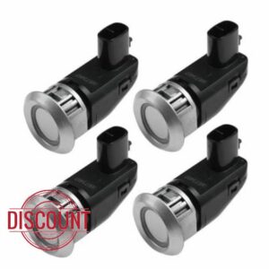 Parking assist sensor For Captiva 4 Pcs Parking Assistance Ultrasonic Sensor PDC 96673471 96673467 96673464 96673474(Silver)