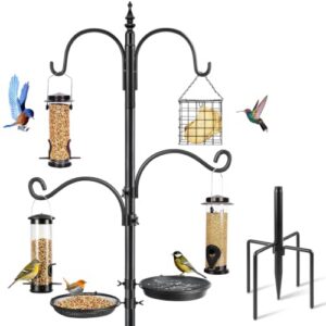 Bird Feeder Pole Hangers Stand | 223cm