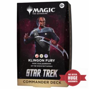 Magic: The Gathering | Star Trek Commander Deck - Klingon Fury (English Version)