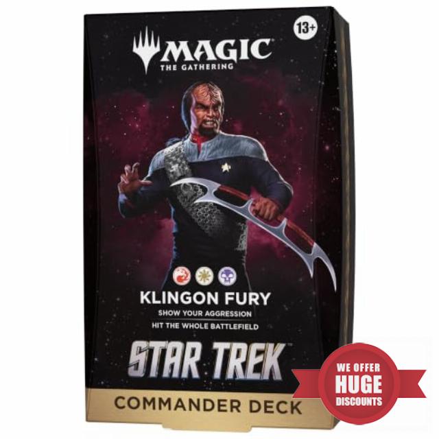Magic: The Gathering | Star Trek Commander Deck - Klingon Fury (English Version)