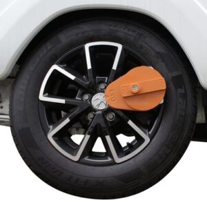 Heavy-Duty Caravan AL-KO Reciever Wheel Clamp
