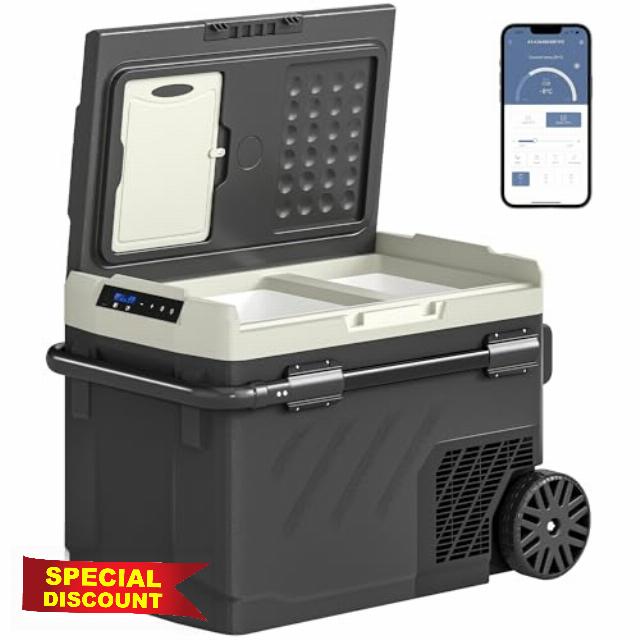 Outsunny 40L Compressor Car Fridge Freezer