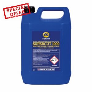 Morris Supercut 1000 Cutting Fluid High Oil Content Water-Soluble Coolant 5L