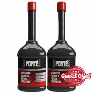 2x Forte Advanced Fuel System Petrol Treatment Additive – 400ml | Professional-Grade Formula for Cleaner Combustion