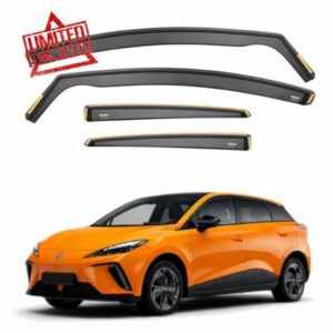 ISPEED Wind Deflectors For MG 4 2022-2027 5-Door Hatchback Wind Deflectors 4pc Set *Not for MG4 Urban* | Keep Your Car Ventilated In Rain & Wind