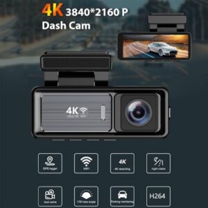 4k Dash Cam Front and Rear Inside