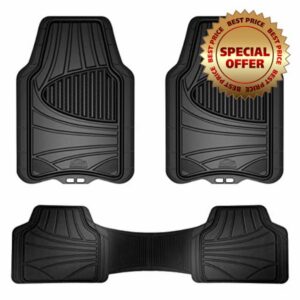 Armor All Custom Accessories Black Full-Coverage Floor Mats - All-Weather Protection