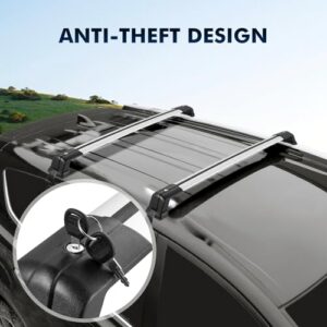 Quick Fit Heavy-duty Crossbars 150KG Load Capacity
