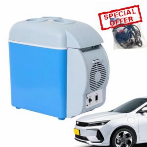 Car Refrigerator - Cool Box Fridge | Fridge Refrigerator Travel Cooler | Upgrade Portable AC | Electric Cool Box | Camping Trip Picnic Outdoor Travel Campervan RV Boat Home | Portable Ca
