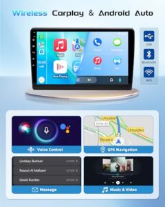 Bluetooth WIFI HIFI FM/RDS+Backup Camera